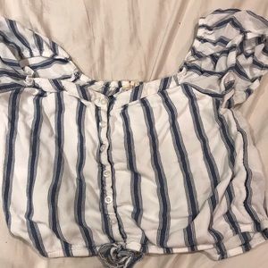 Off The Shoulder Hollister Top